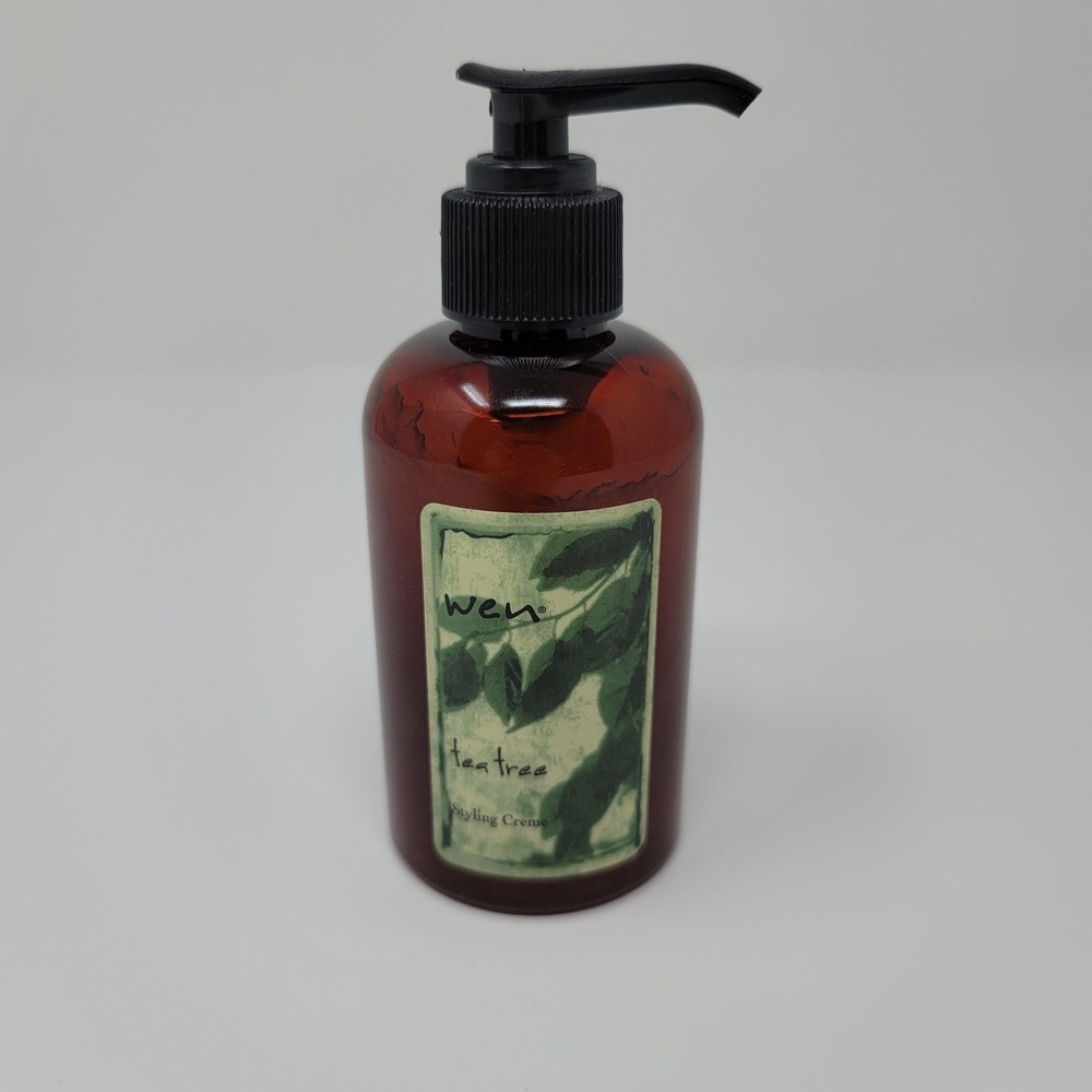 WEN Chaz Dean Tea Tree Styling Creme 6 Fl Oz Nourishing Hair Care Treatment